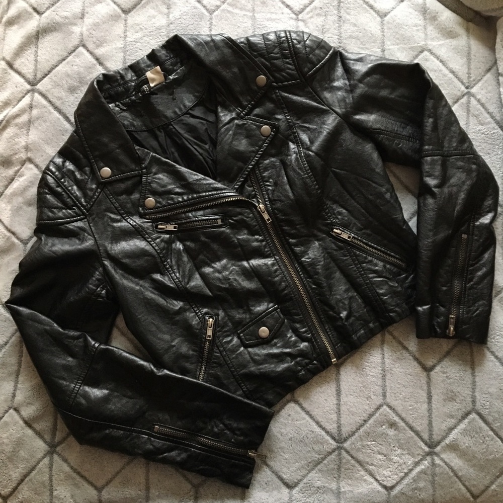 Divided by H&M Faux Leather Jacket